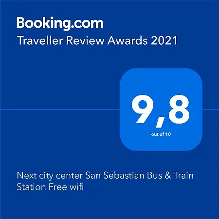 Next Center Bus & Train Station Free Wifi Apartment San Sebastian